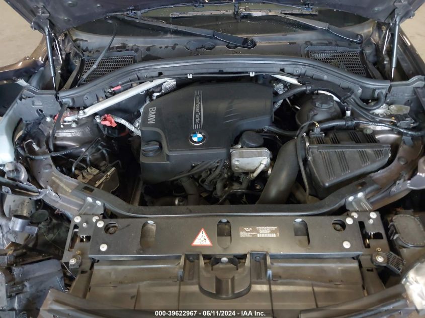 2014 BMW X3 xDrive28I VIN: 5UXWX9C50E0D26262 Lot: 39622967