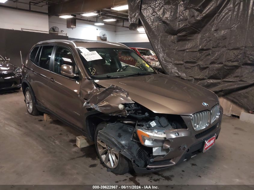 2014 BMW X3 xDrive28I VIN: 5UXWX9C50E0D26262 Lot: 39622967