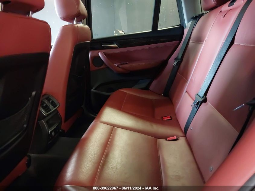 2014 BMW X3 xDrive28I VIN: 5UXWX9C50E0D26262 Lot: 39622967