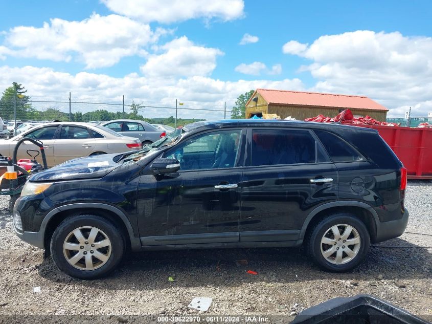 2012 Kia Sorento Lx VIN: 5XYKT3A13CG261856 Lot: 39622970