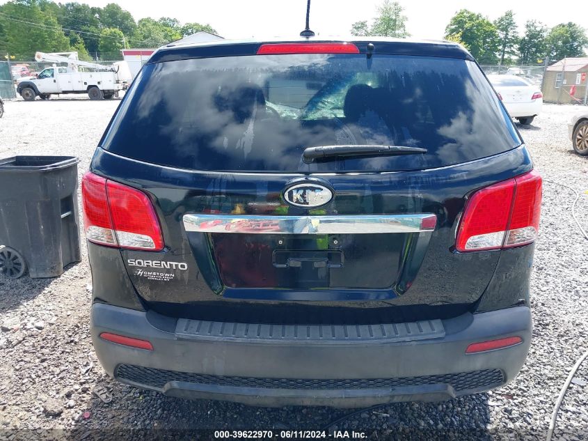 2012 Kia Sorento Lx VIN: 5XYKT3A13CG261856 Lot: 39622970