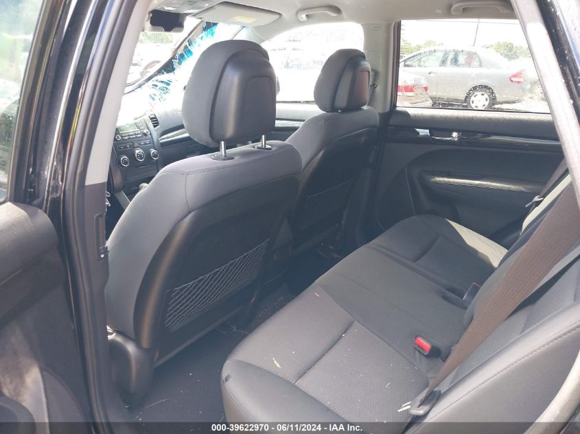 2012 Kia Sorento Lx VIN: 5XYKT3A13CG261856 Lot: 39622970