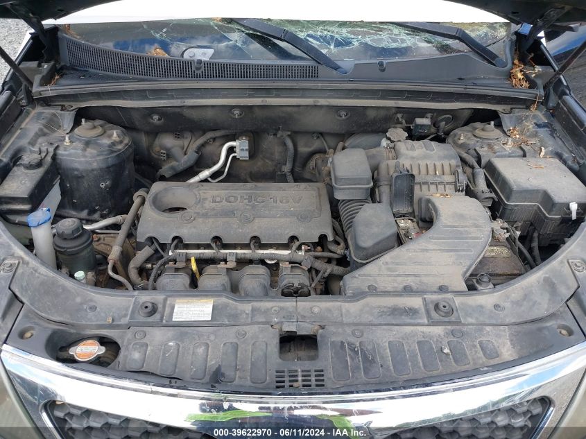 2012 Kia Sorento Lx VIN: 5XYKT3A13CG261856 Lot: 39622970