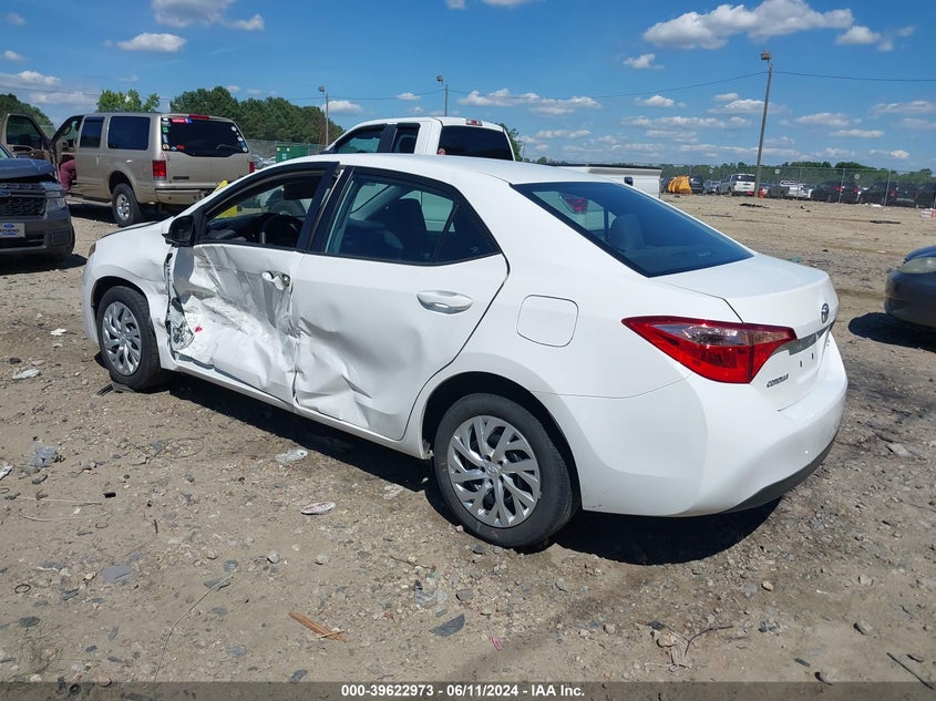 2019 TOYOTA COROLLA LE - 5YFBURHE1KP887117