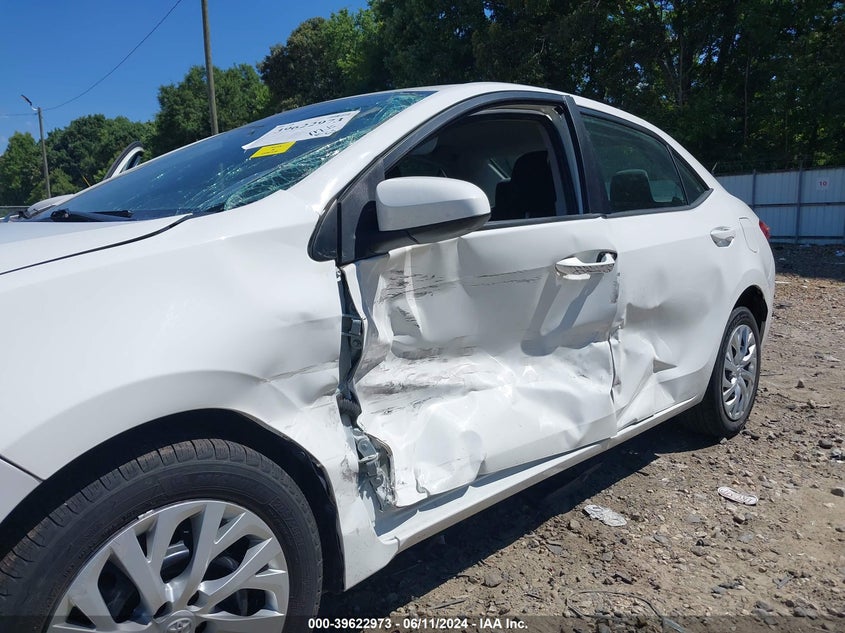 2019 TOYOTA COROLLA LE - 5YFBURHE1KP887117