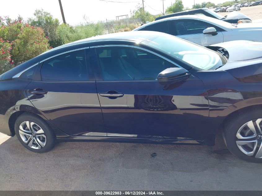 2018 Honda Civic Lx VIN: 2HGFC2F57JH558748 Lot: 39622983