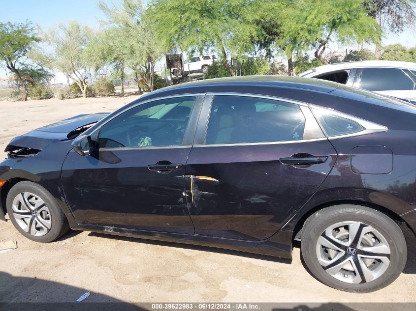 2018 Honda Civic Lx VIN: 2HGFC2F57JH558748 Lot: 39622983