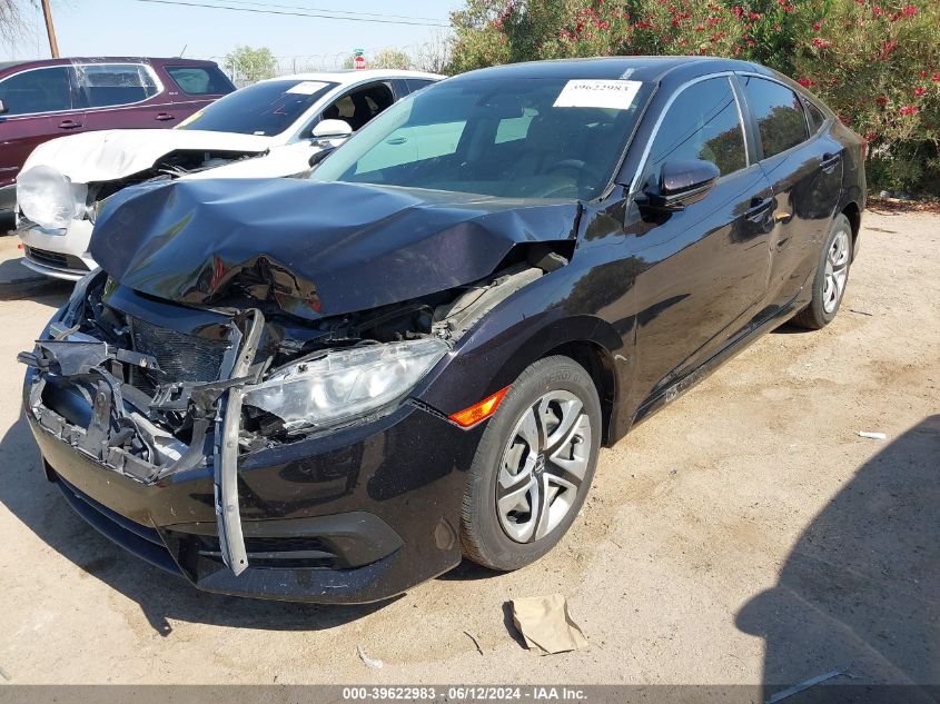 2018 Honda Civic Lx VIN: 2HGFC2F57JH558748 Lot: 39622983