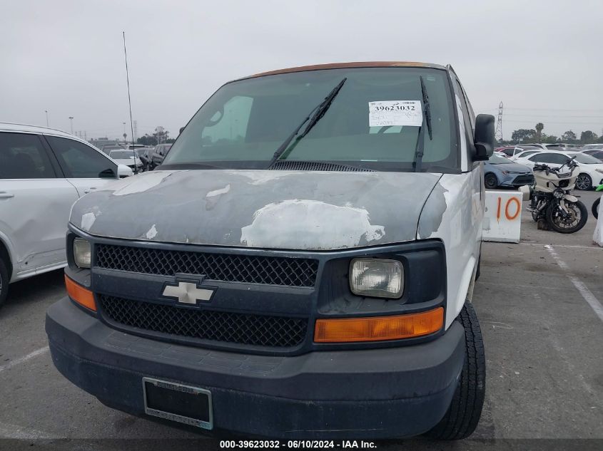 2008 Chevrolet Express Work Van VIN: 1GCGG25C581127373 Lot: 39623032