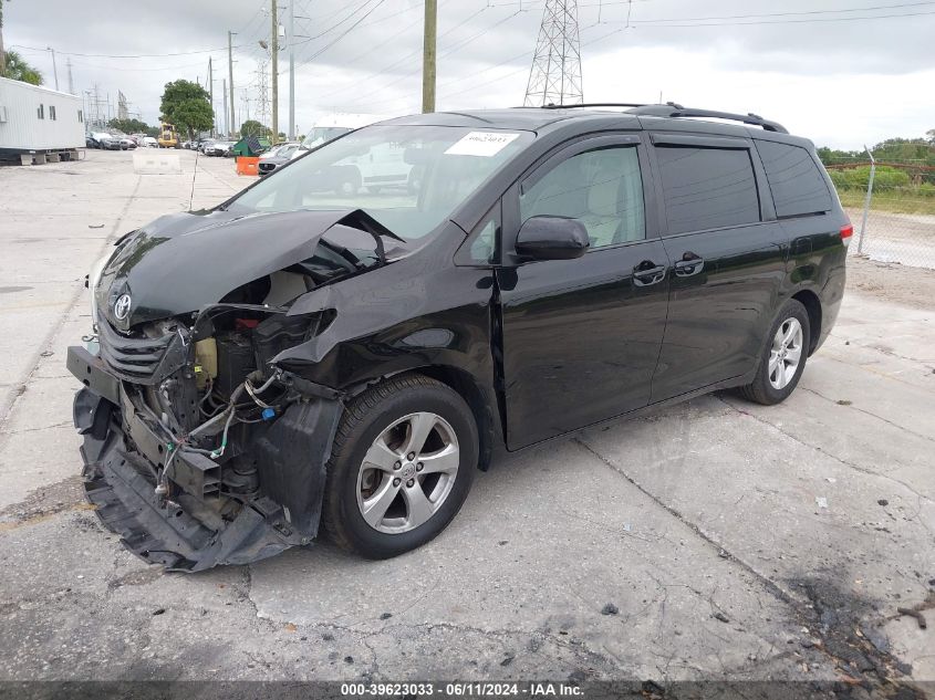 2013 Toyota Sienna Le V6 8 Passenger VIN: 5TDKK3DC9DS303712 Lot: 39623033