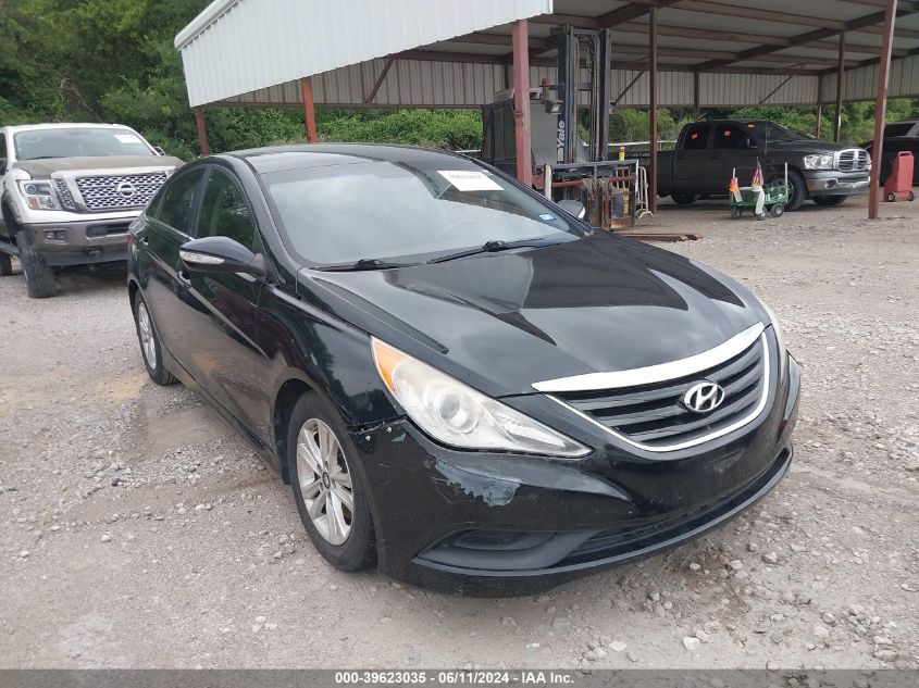 2014 Hyundai Sonata Gls VIN: 5NPEB4AC5EH928302 Lot: 39623035