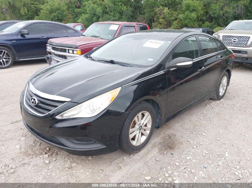 2014 HYUNDAI SONATA GLS - 5NPEB4AC5EH928302