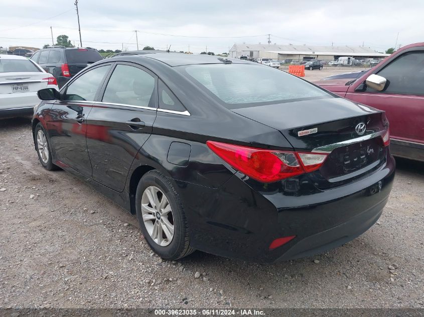 2014 Hyundai Sonata Gls VIN: 5NPEB4AC5EH928302 Lot: 39623035