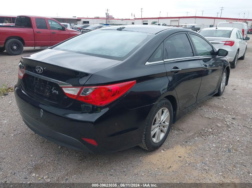 2014 Hyundai Sonata Gls VIN: 5NPEB4AC5EH928302 Lot: 39623035