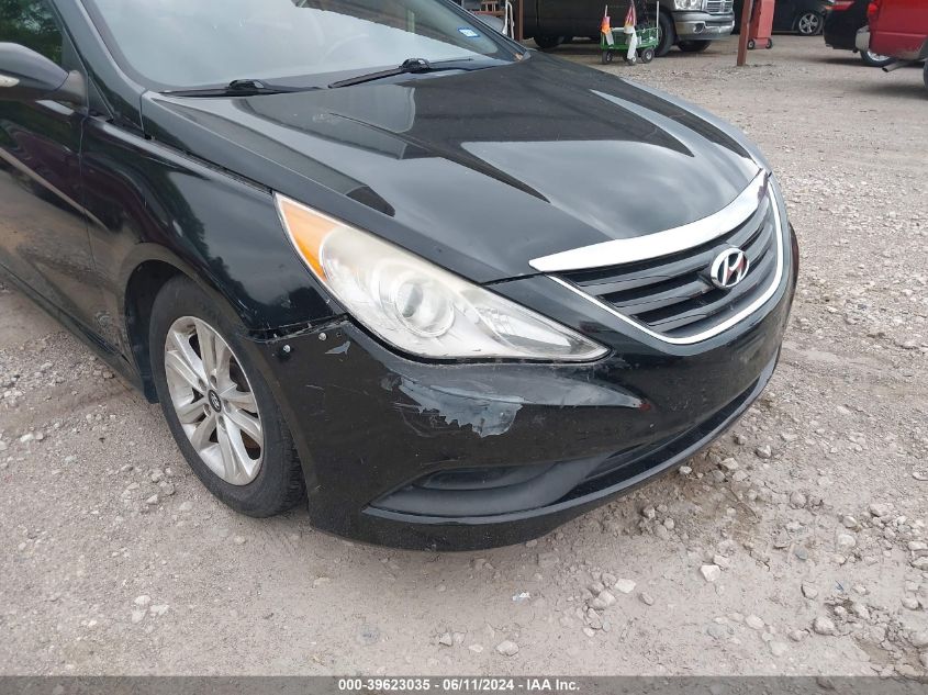 2014 Hyundai Sonata Gls VIN: 5NPEB4AC5EH928302 Lot: 39623035