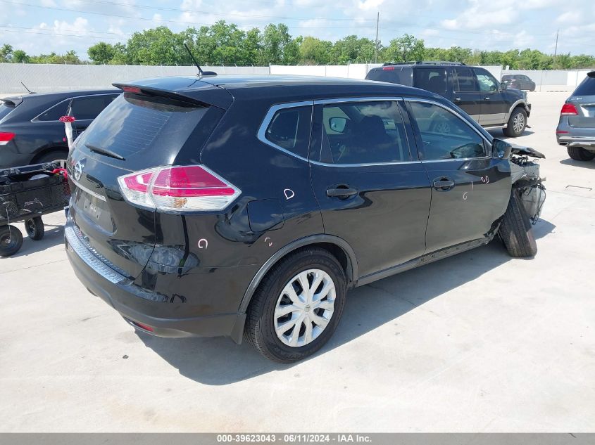 2016 Nissan Rogue S VIN: JN8AT2MT5GW011065 Lot: 39623043