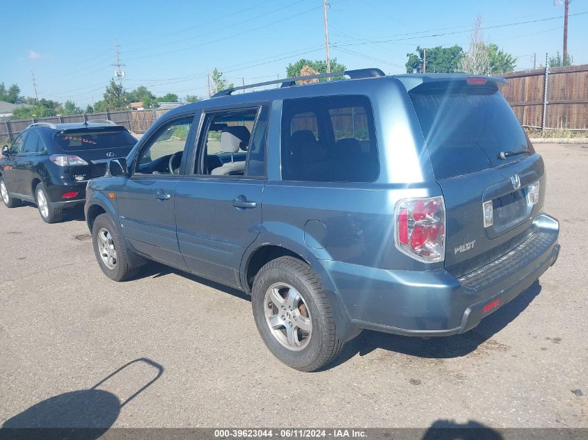 2006 Honda Pilot Ex VIN: 5FNYF28456B023580 Lot: 39623044