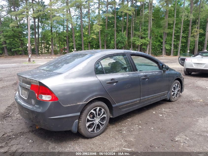 2HGFA1F32AH509617 | 2010 HONDA CIVIC