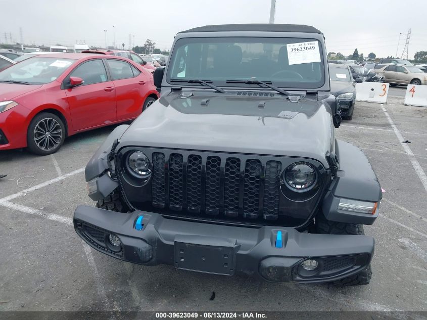 2023 Jeep Wrangler 4Xe 4X4 VIN: 1C4JJXN64PW599368 Lot: 39623049