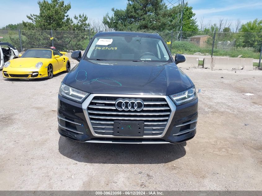 2019 Audi Q7 45 Premium VIN: WA1AHAF71KD037748 Lot: 39623055