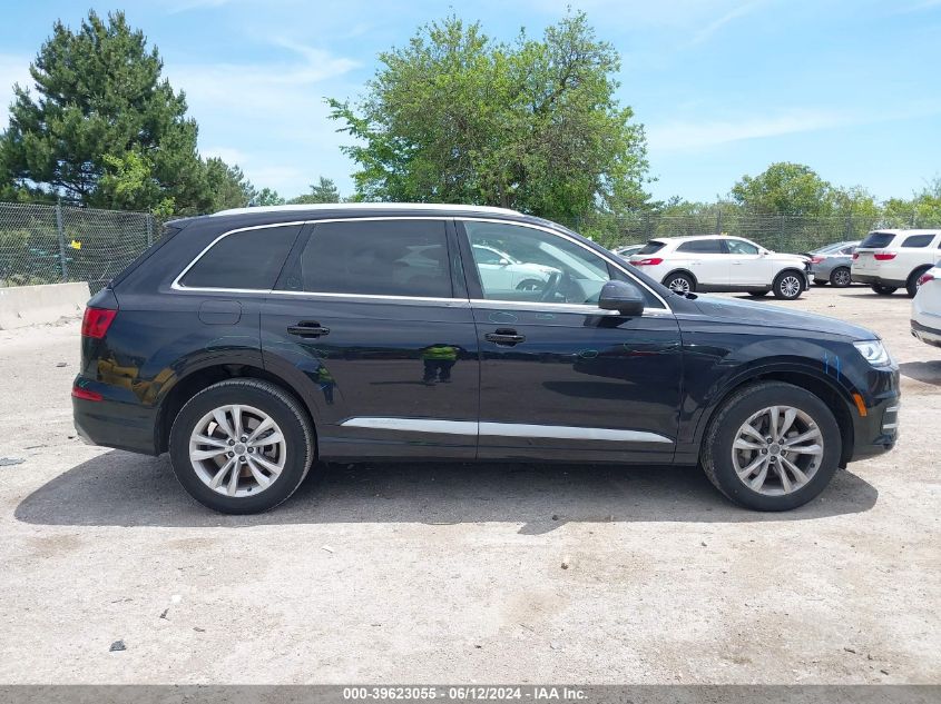 2019 Audi Q7 45 Premium VIN: WA1AHAF71KD037748 Lot: 39623055