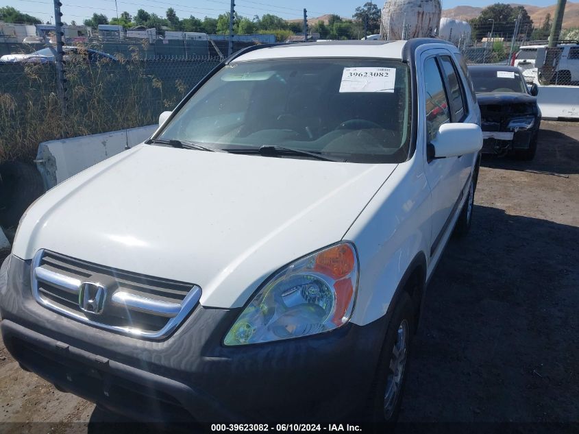 2003 Honda Cr-V Ex VIN: JHLRD78803C006000 Lot: 39623082