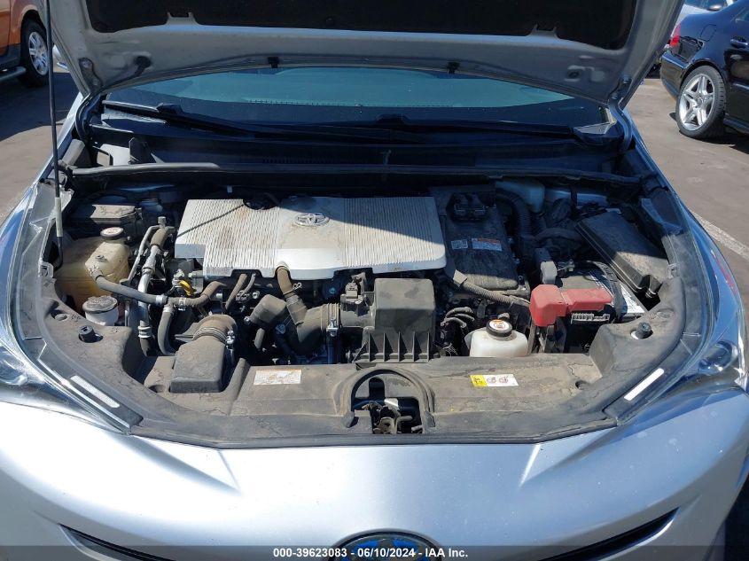 2017 Toyota Prius Two VIN: JTDKBRFU0H3030451 Lot: 39623083