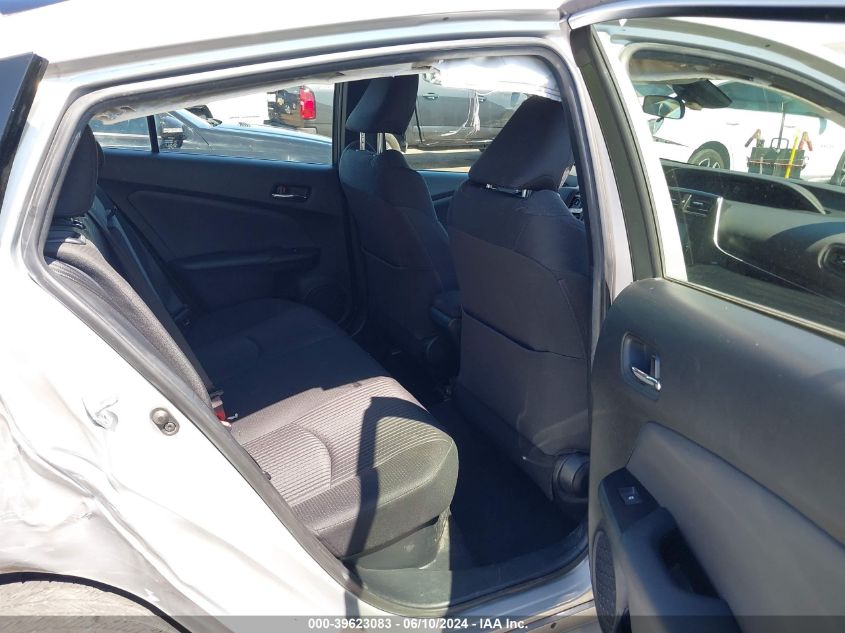 2017 Toyota Prius Two VIN: JTDKBRFU0H3030451 Lot: 39623083