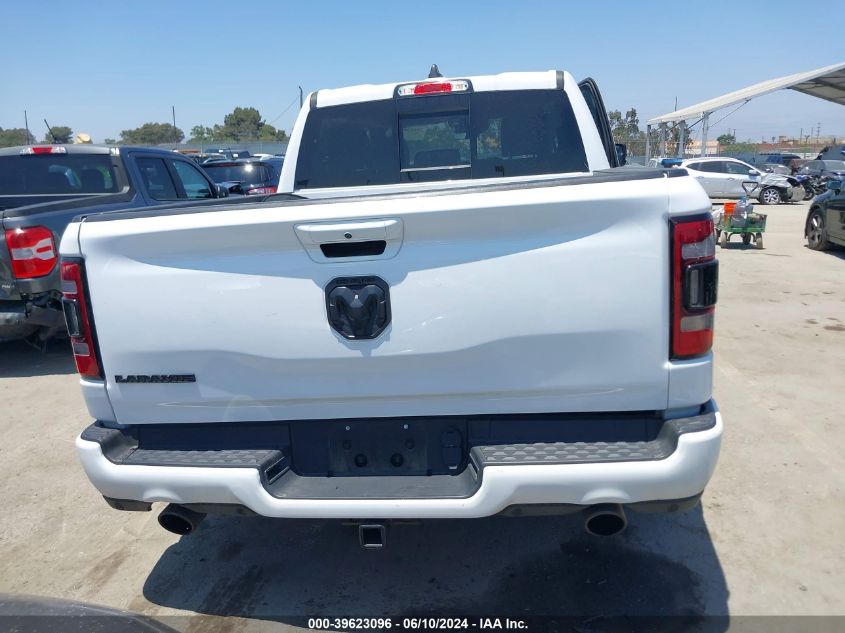 2022 Ram 1500 Laramie 4X2 5'7 Box VIN: 1C6RREJT7NN451687 Lot: 39623096