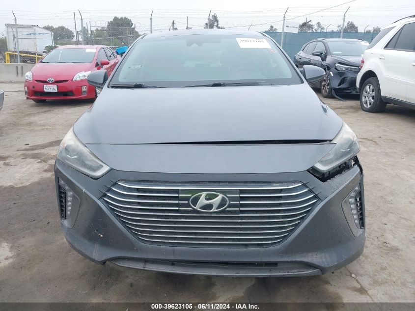 2019 Hyundai Ioniq Hybrid Limited VIN: KMHC85LC6KU111135 Lot: 39623105