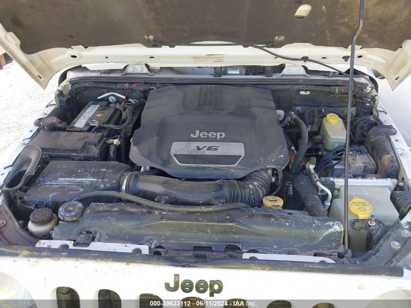 2013 Jeep Wrangler Moab VIN: 1C4GJWBG4DL590250 Lot: 39623112