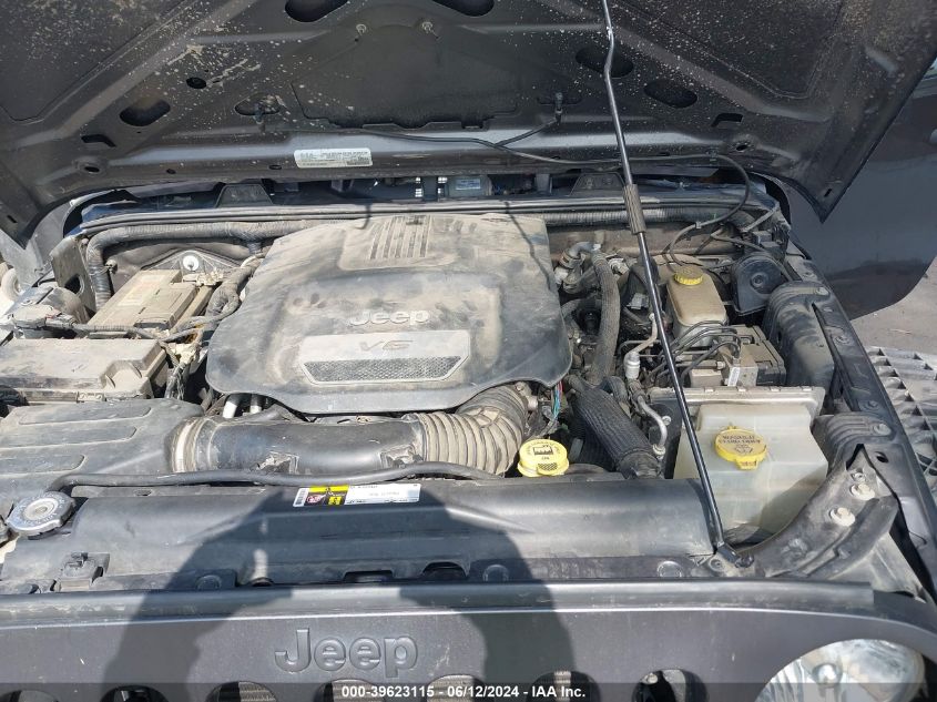 2016 Jeep Wrangler Unlimited Freedom VIN: 1C4BJWDG8GL192485 Lot: 39623115