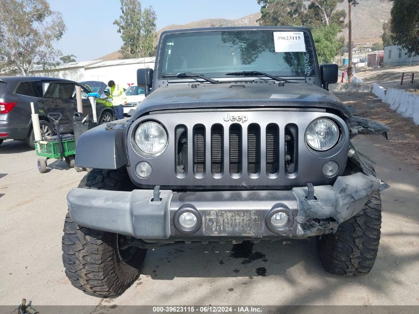 2016 Jeep Wrangler Unlimited Freedom VIN: 1C4BJWDG8GL192485 Lot: 39623115