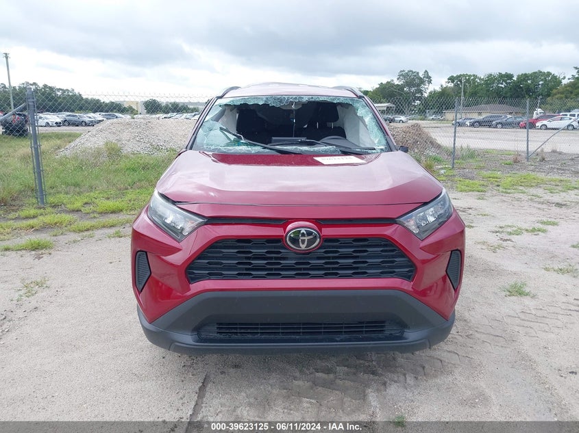 VIN 2T3H1RFV7MW141219 2021 TOYOTA RAV4 LE
