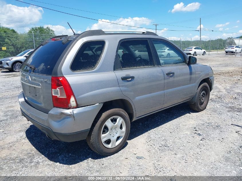 2009 Kia Sportage Lx VIN: KNDJF724397591263 Lot: 39623132