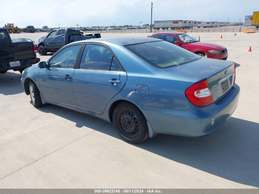 2003 Toyota Camry Le VIN: 4T1BE32K53U764252 Lot: 39623145