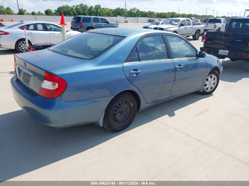 2003 Toyota Camry Le VIN: 4T1BE32K53U764252 Lot: 39623145