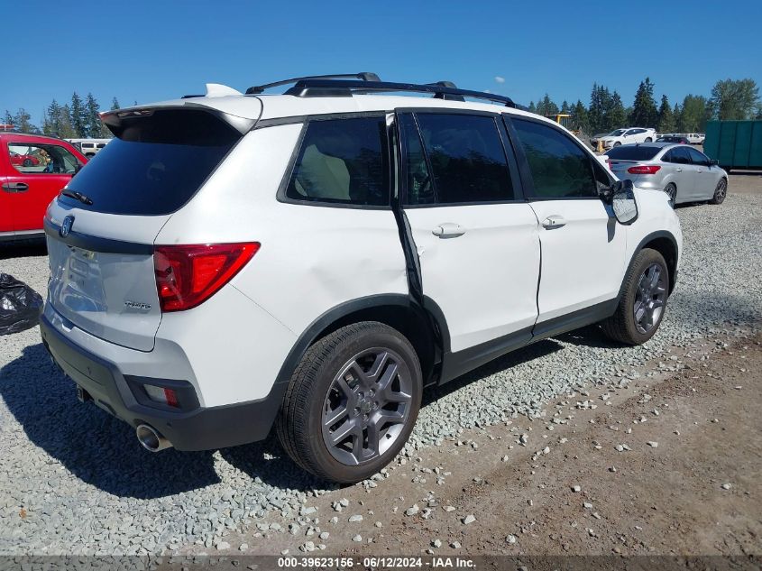 2023 Honda Passport Awd Ex-L VIN: 5FNYF8H5XPB002138 Lot: 39623156