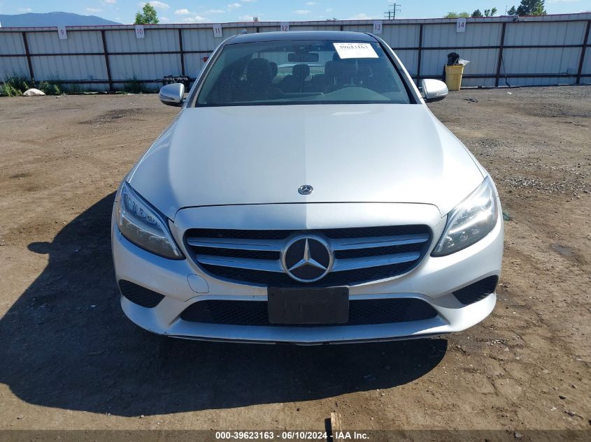 2019 Mercedes-Benz C 300 4Matic VIN: 55SWF8EB7KU321456 Lot: 39623163