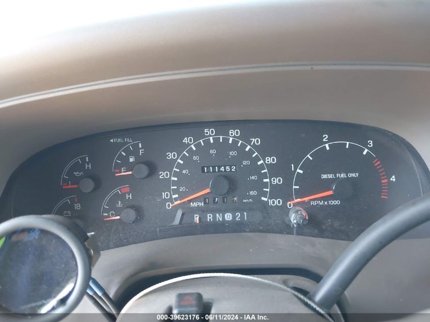 2000 Ford Excursion Xlt VIN: 1FMNU40F4YEB09240 Lot: 39623176