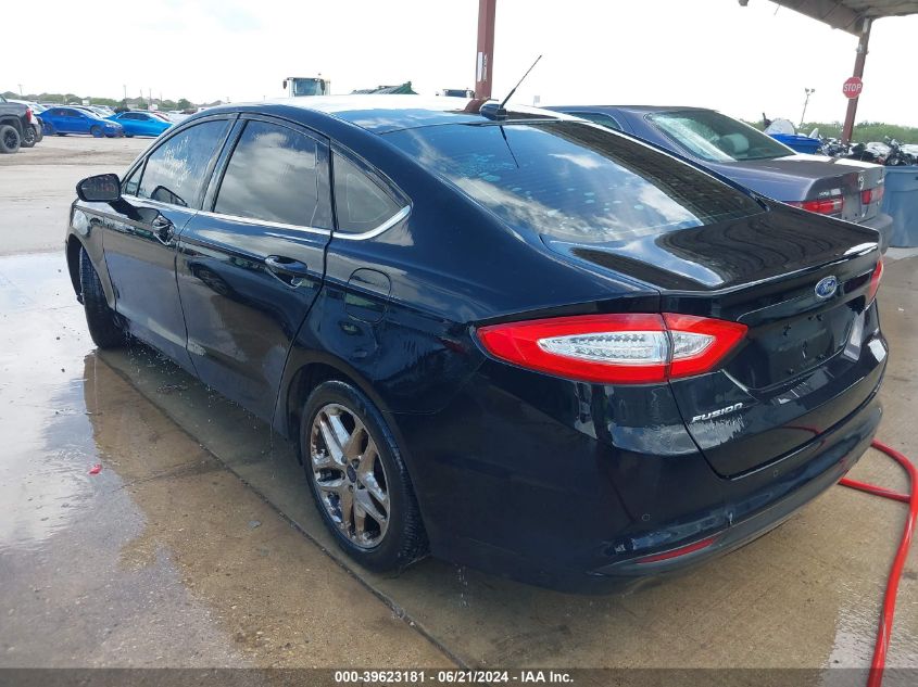 2016 Ford Fusion Se VIN: 3FA6P0H7XGR186119 Lot: 39623181