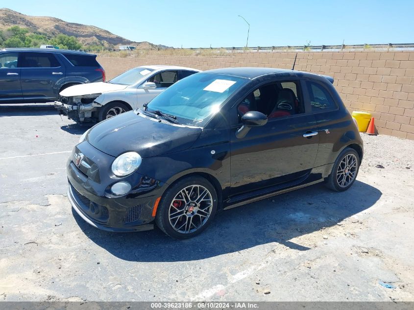 2015 Fiat 500 Abarth VIN: 3C3CFFFHXFT690061 Lot: 39623186