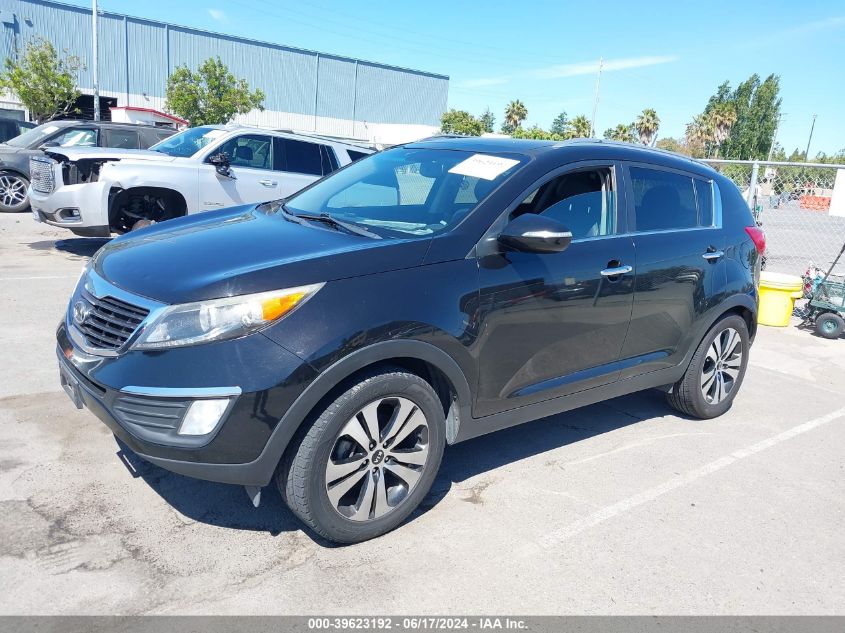 2012 Kia Sportage Ex VIN: KNDPC3A20C7184939 Lot: 39623192