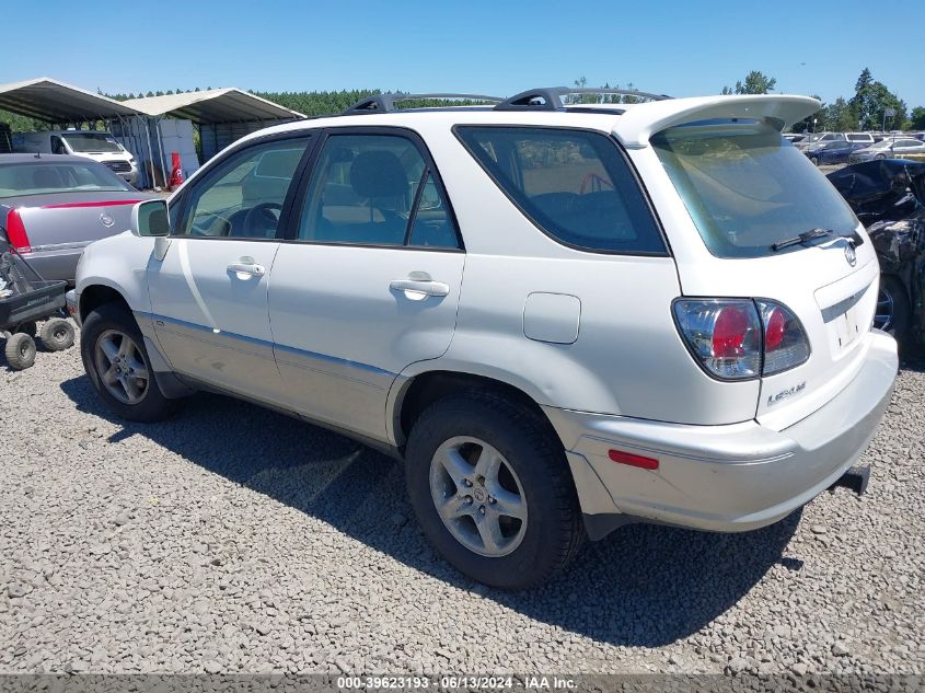 2002 Lexus Rx 300 VIN: JTJHF10U620269498 Lot: 39623193