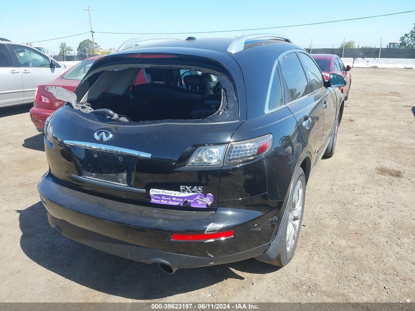 2006 Infiniti Fx45 VIN: JNRBS08W16X401133 Lot: 39623197