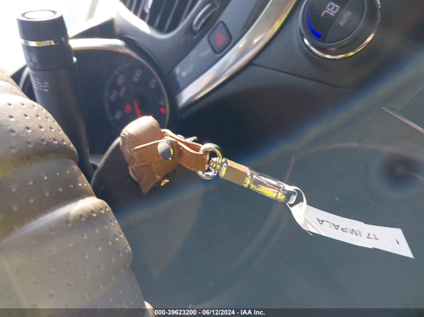 2017 Chevrolet Impala 1Lt VIN: 1G1105S30HU187990 Lot: 39623200