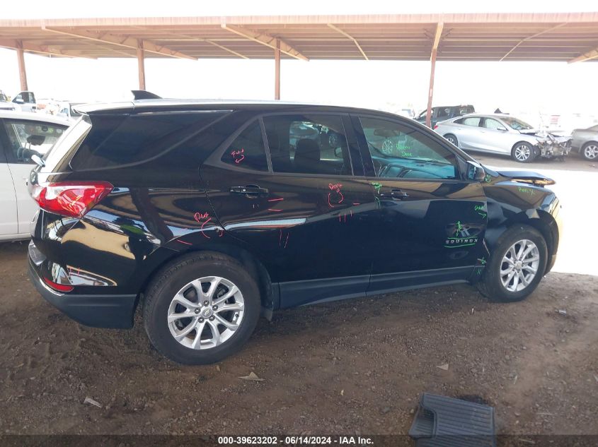 2018 Chevrolet Equinox Ls VIN: 2GNAXHEV5J6320059 Lot: 39623202