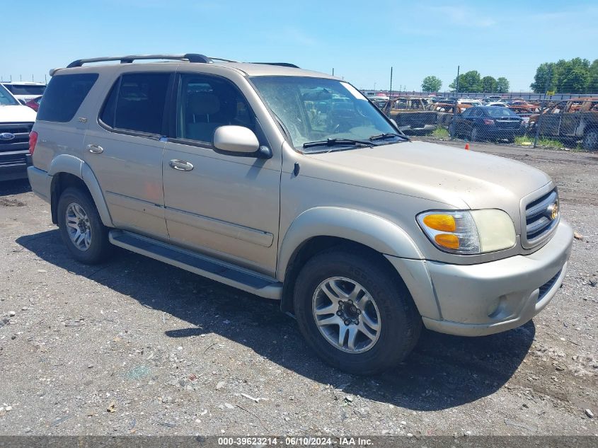 2004 Toyota Sequoia Sr5 VIN: 5TDZT34A44S231585 Lot: 39623214