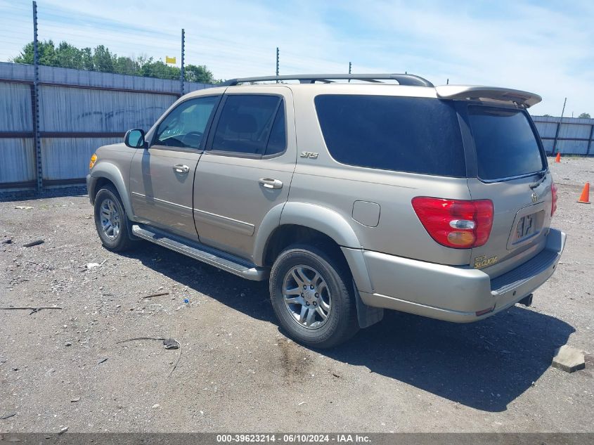 2004 Toyota Sequoia Sr5 VIN: 5TDZT34A44S231585 Lot: 39623214