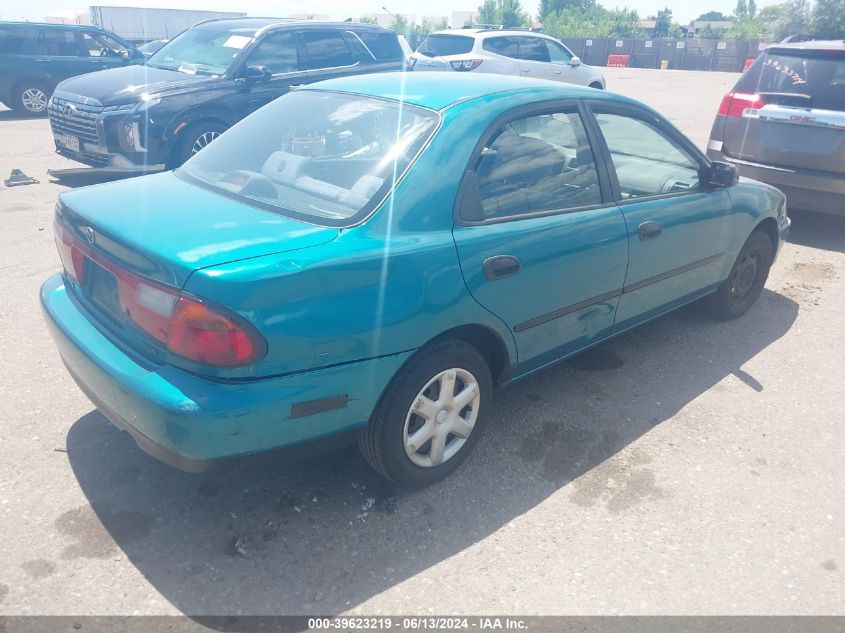 1998 Mazda Protege Dx/Lx VIN: JM1BC1414W0178320 Lot: 39623219